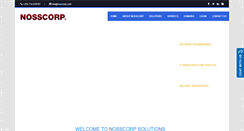 Desktop Screenshot of nosscorp.com